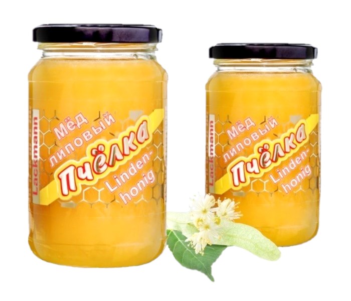 detail Lipový med Včelka 460g