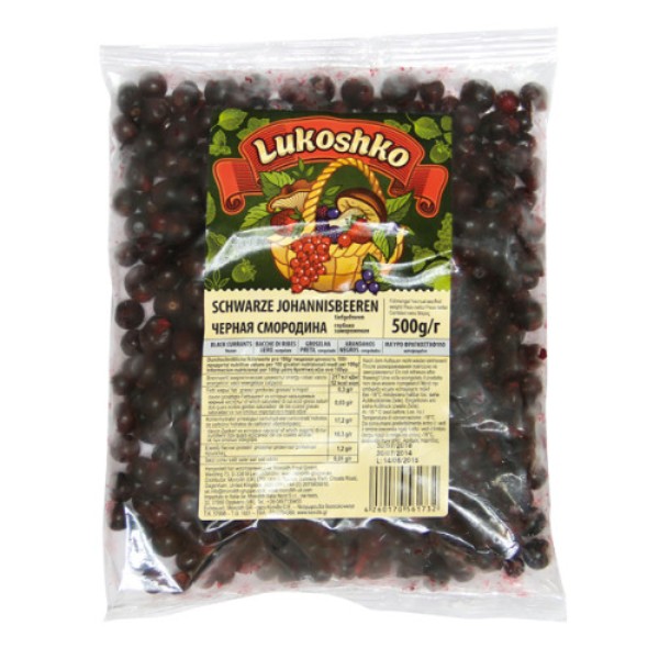 detail Mražený Černý rybíz 500g