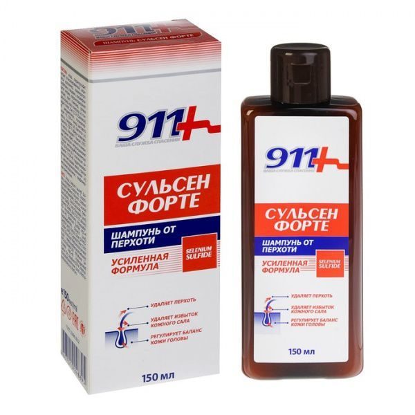 detail Šampon proti lupům Sulsen forte 911 150ml