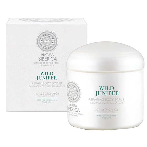 detail Tělový peeling Divoký jalovec 370ml Natura Siberica
