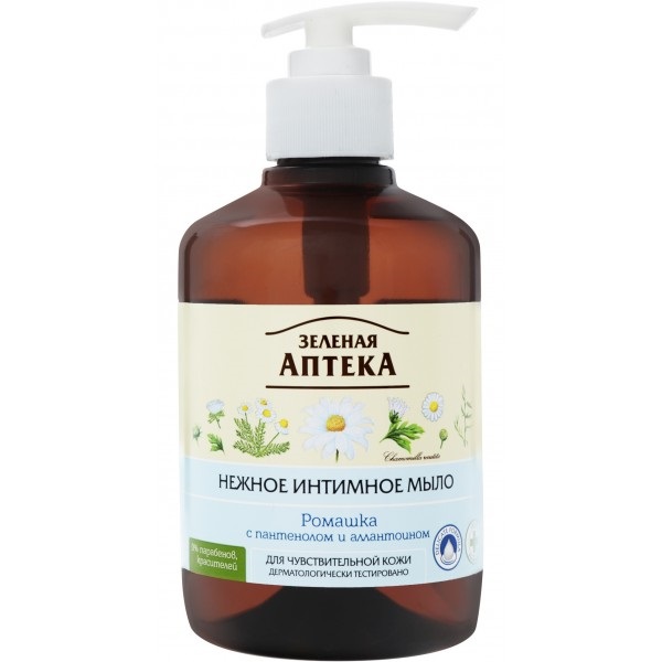 detail Jemné intimní mýdlo Heřmánek 370ml