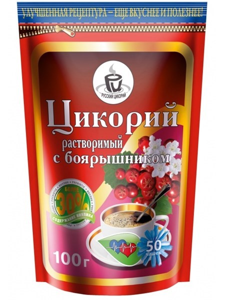 detail Rozpustná cikorka s hlohem 100g Eremeevskoje