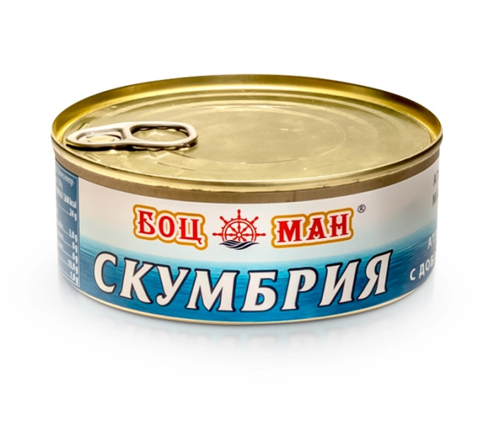 detail Makrela v oleji 156g BOCMAN