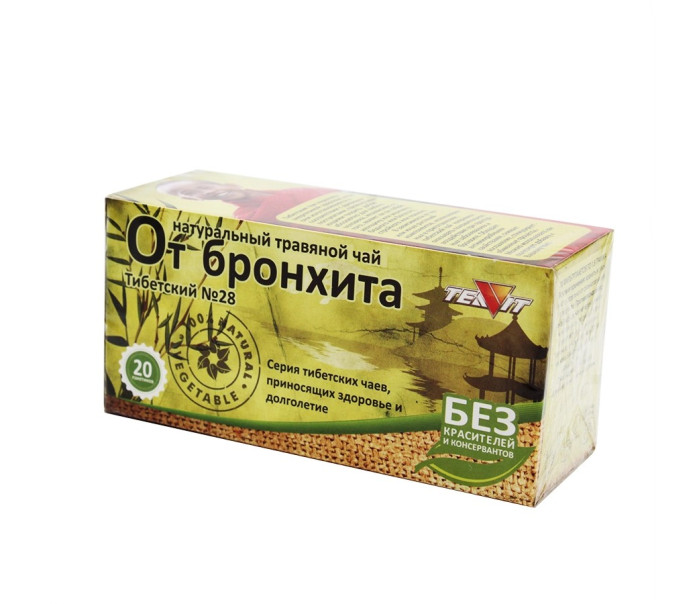 detail Bylinný čaj proti bronchitidě Tibetský č.28, 20×1,8g, 36g Tiavit