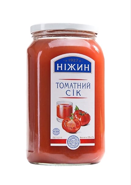 detail Rajčatová šťáva s solí 920 ml Nežin