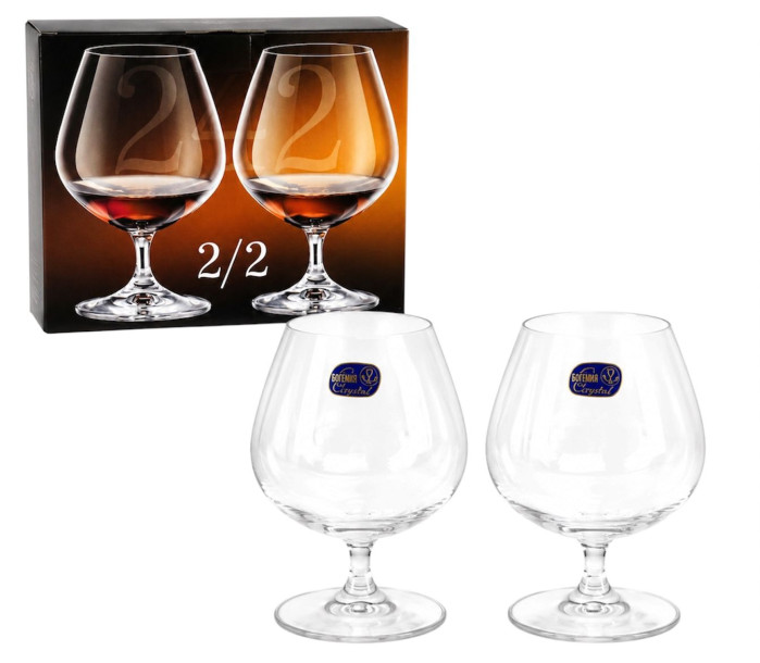 detail Sada sklenic na brandy 440ml 2ks Bohemia Royal Crystal