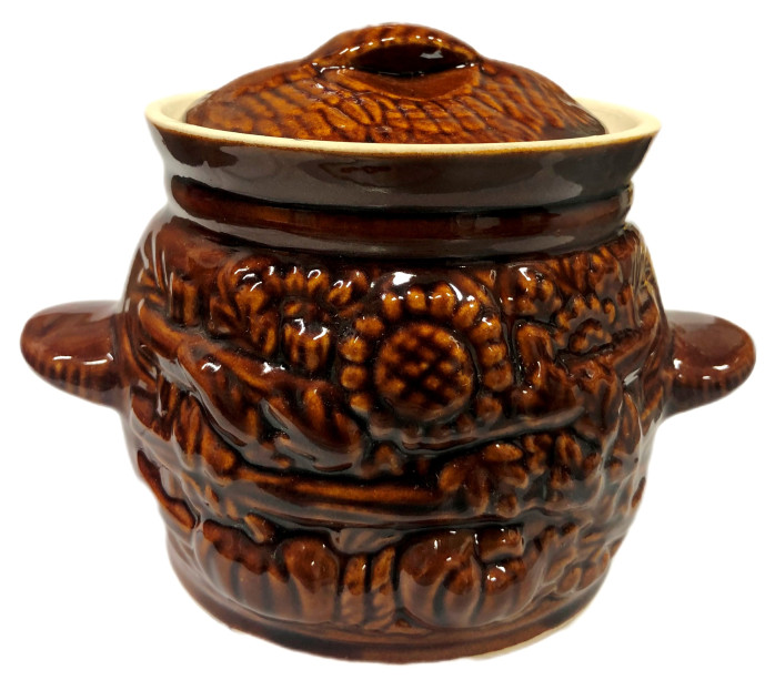 detail Keramický hrnec býk 650ml