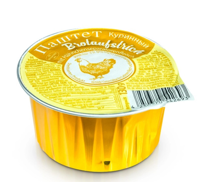 detail Kurecí Paštika 130g Lackmann