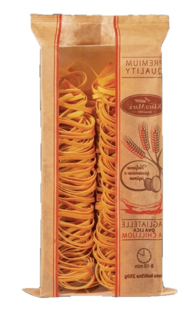 detail Vaječné nudle Tagliatelle s chilli 250g Klara Maric