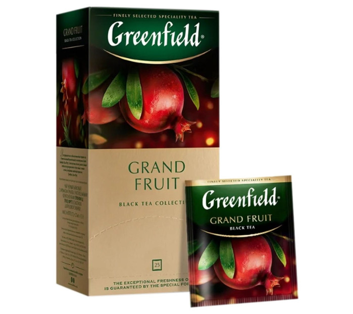 detail Černý čaj Grand Fruit 37,5g (25×2g) Greenfield