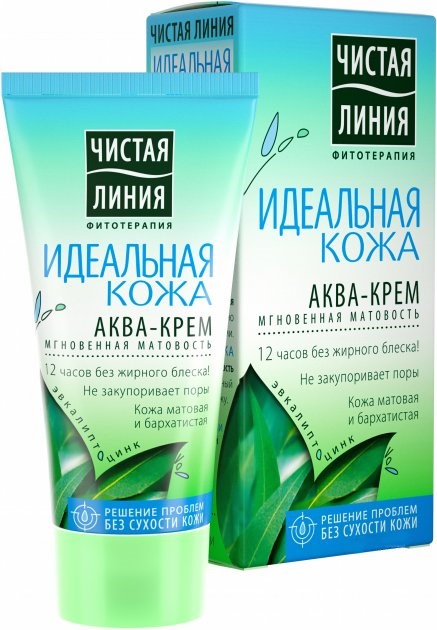 detail Aqua-krém na obličej 50ml Čistaya linia