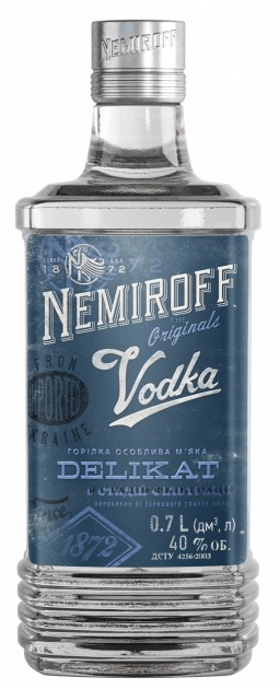 detail Vodka Nemiroff DELIKAT 0,7L 40%