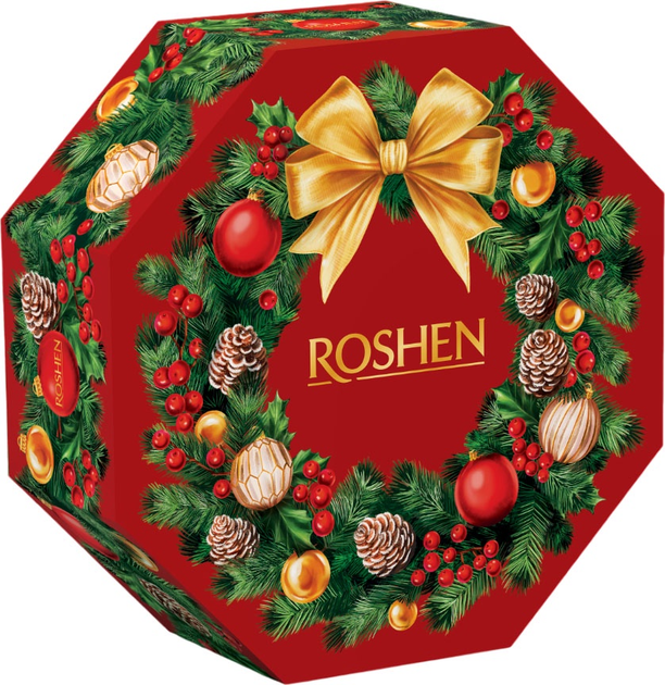 detail Vánoční sada „Vánoční věnec“ 599g Roshen