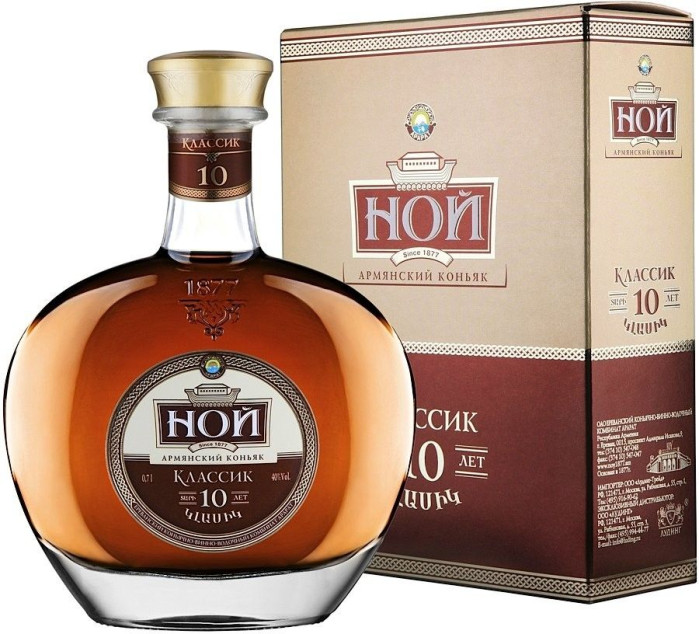 detail Brandy Classic 10 let 0,5L 40% NOY