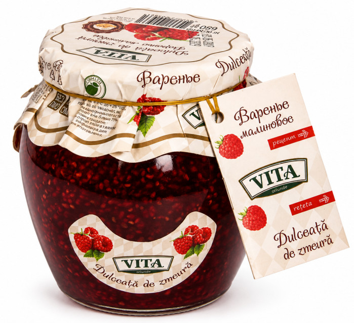 detail Vita Zavařenina Malina 680g