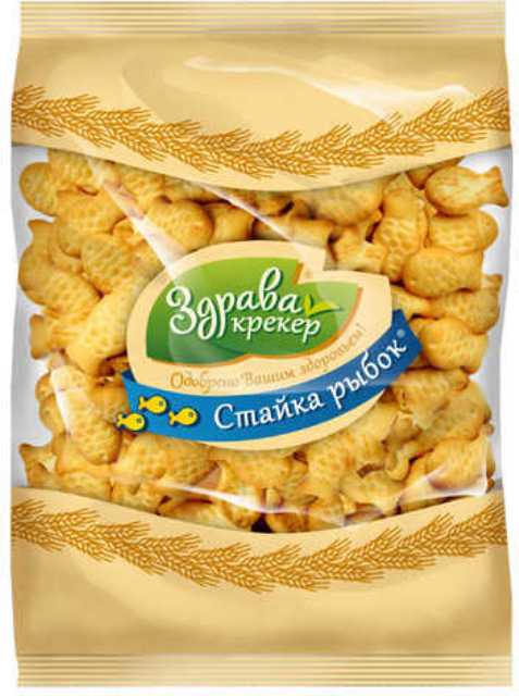 detail Kreker Stajka rybok Dymka 300g