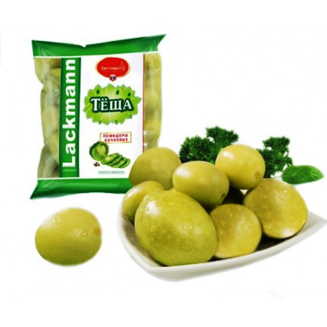 detail Zelená rajčata Lackmann 450g