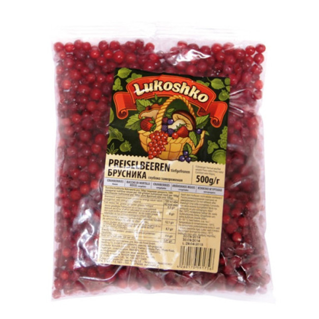 detail Mražený Brusinky 500g