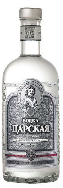 detail Vodka Carská Originál 0,5L 40%