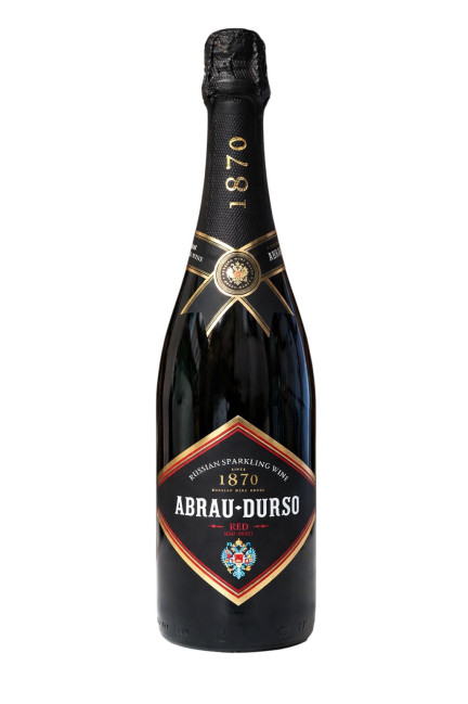detail Víno šumivé ABRAU-DURSO Polosladké červené 0,75 L 12,5 %