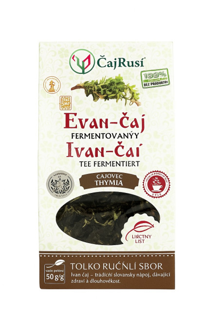 detail Ivan-čaj s tymiánem 50g Čaj Rusi