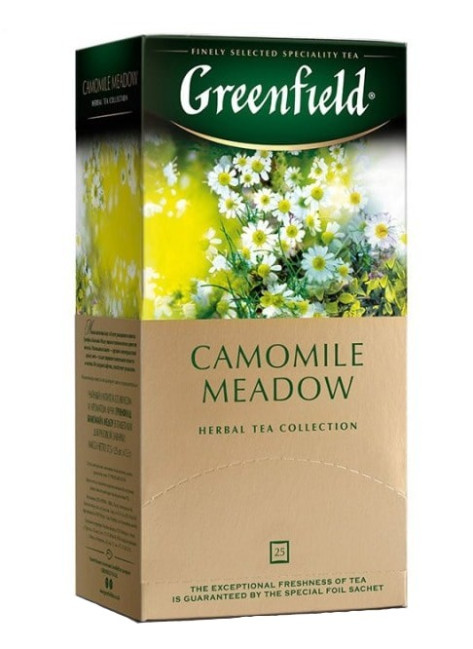 detail Bylinný čaj Camomile Meadow 25×1,5 g Greenfield