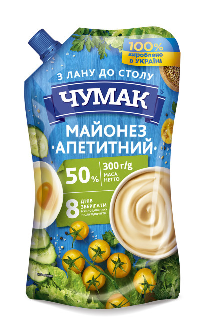 detail Majonéza Apetitní 50% 300 g Čumak