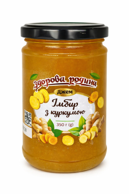 detail Zázvorový džem s kurkumou 350g Zdorova rodyna