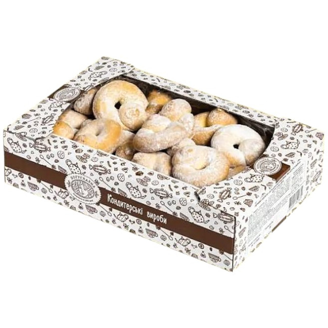 detail Máslové sušenky Kukuričné kroužky 450g Boguslavna