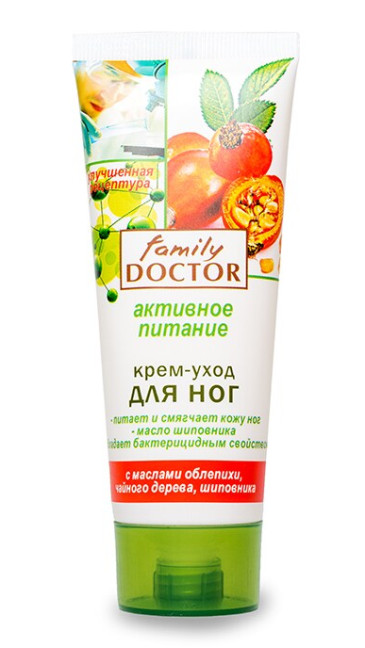 detail Krém-péče na nohy Aktivní výživa 75 ml Family Doctor