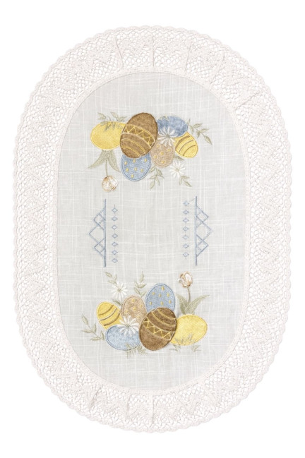 detail Velikonoční ubrousky do košíku 60×40 cm