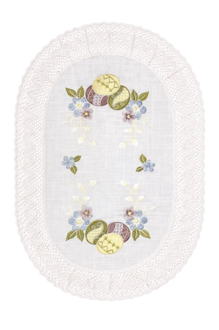 detail Velikonoční ubrousky do košíku 60×40 cm