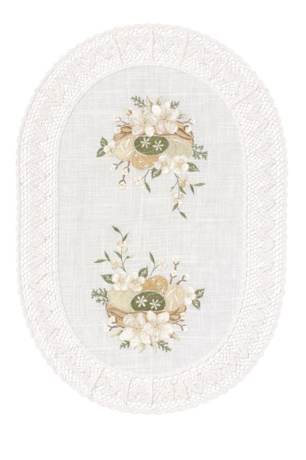 detail Velikonoční ubrousky do košíku 60×40 cm