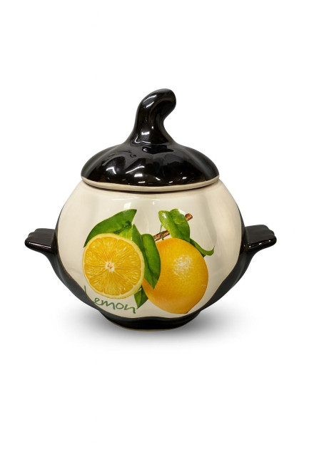 detail Keramický hrnec 0,75 l Ovoce