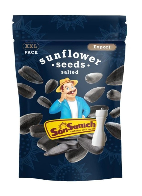 detail Pražená solená slunečnicová semínka 300g San Sanyč