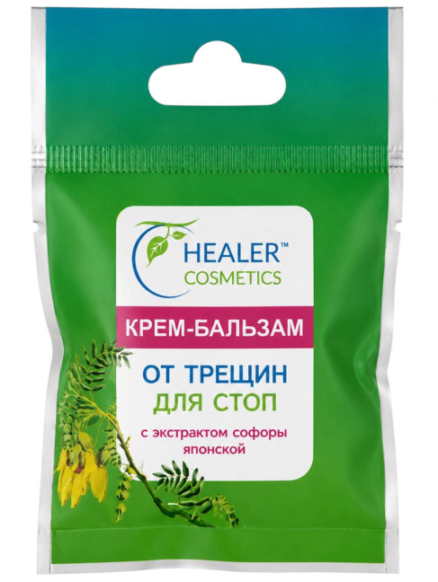 detail Krém-balzám na praskliny na chodidlech s extraktem z japonské sofory Healer Cosmetics 10g