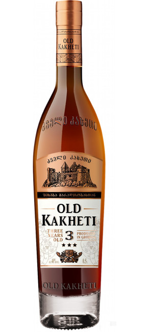 detail Brandy „Old Kakheti“ 3 roky 0,5 L 40 %