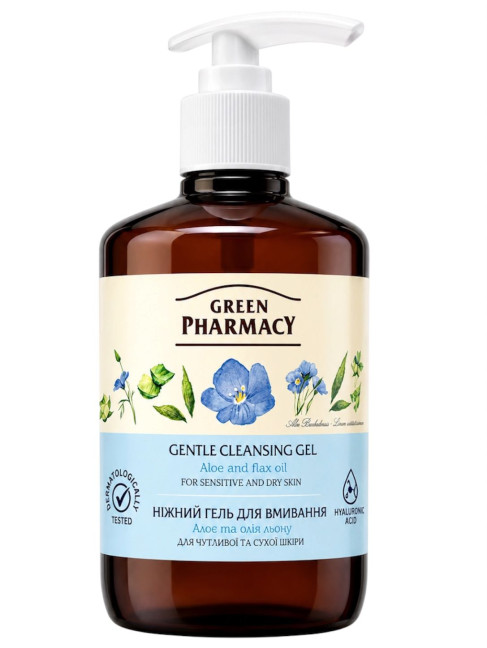 detail Mycí gel na obličej Aloe Z.A. 270ml