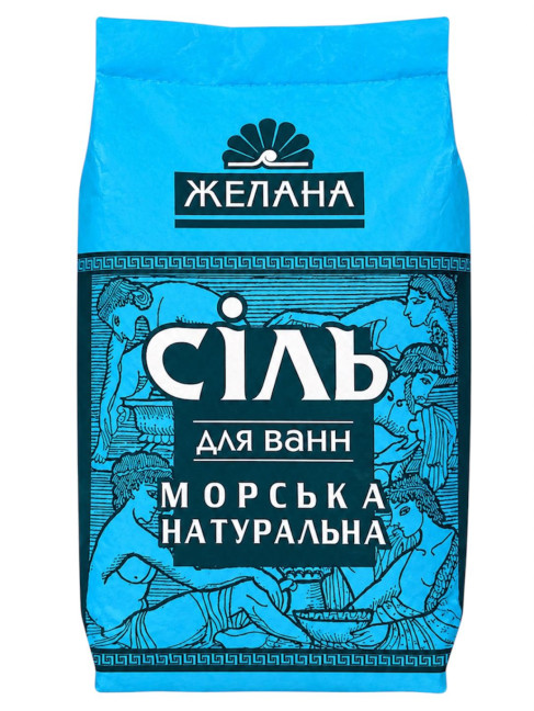 detail Koupelová sůl Natural Mořská Zhelana 1000g