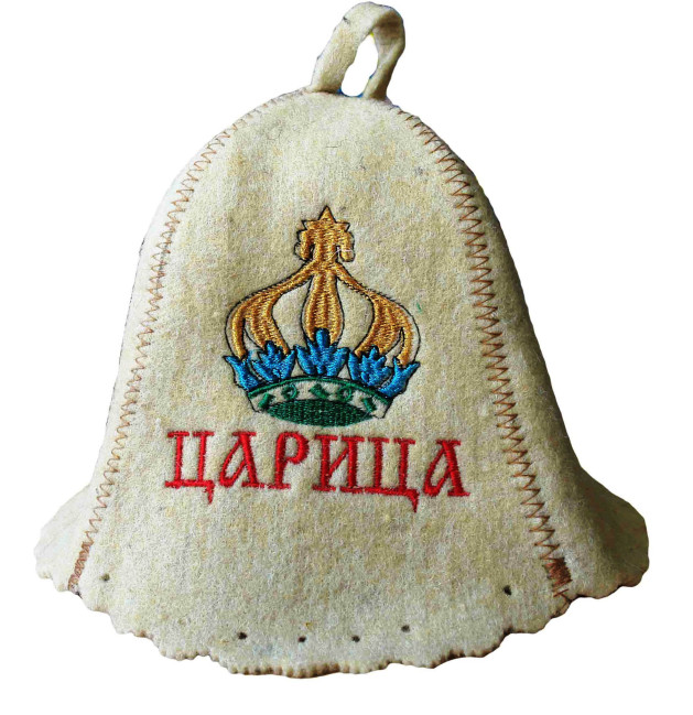 detail Čepice na banju(saunu) CARICA