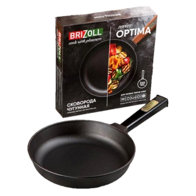 detail Litimová pánev 220mm H-3 Brizoll series Optima