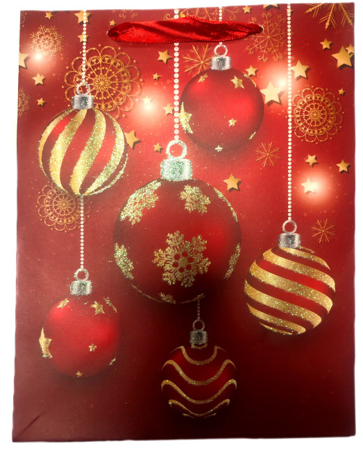 detail Darková taška vanočni 