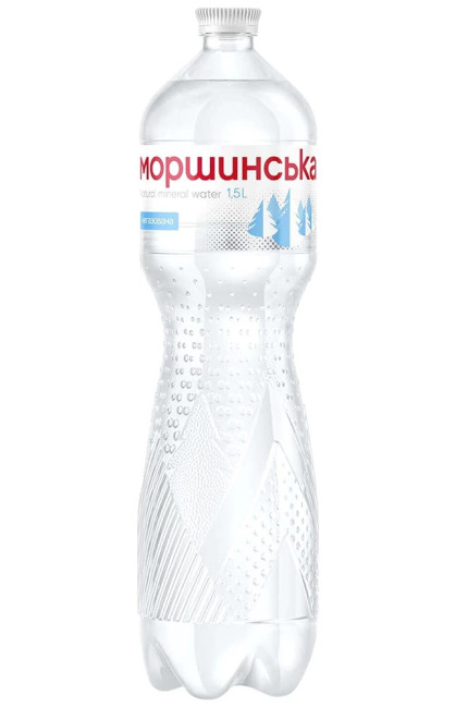detail Minerální voda neperlivá 1,5 l Morshynska