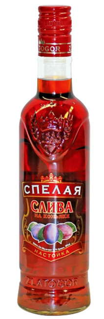 detail Líker Švestkový 20% 0,5L Zlatogor