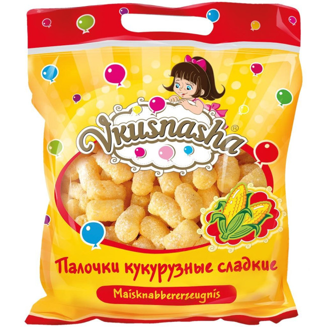 detail Kukuřičné tyčinky Klasik Vkusnjaša 150g