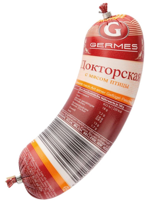 detail Doktorský kuřecí salam 400g