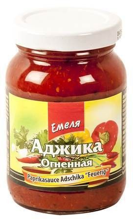 detail Adžika Ohnivá Emelja 200g