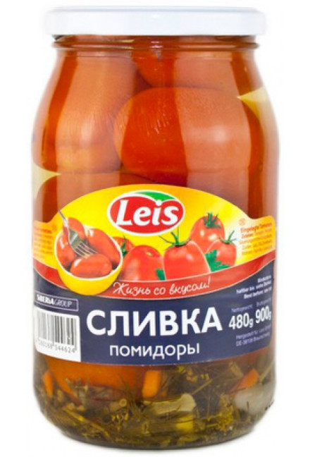 detail Nakládaná rajcata Slivka Leis 450g