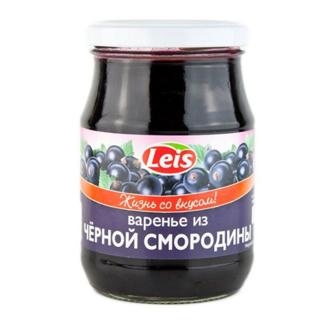 detail Leis Zavařenina z černého rybízu 430g