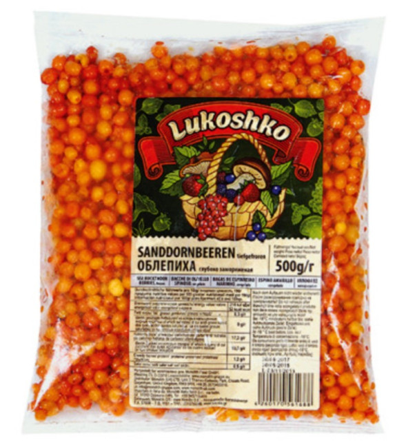 detail Mražený Rakytník 500g